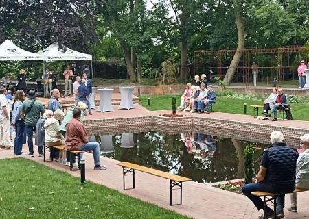 Wiederherstellung der historischen & denkmalgeschützten Teichanlage „Villa Cassens Park“